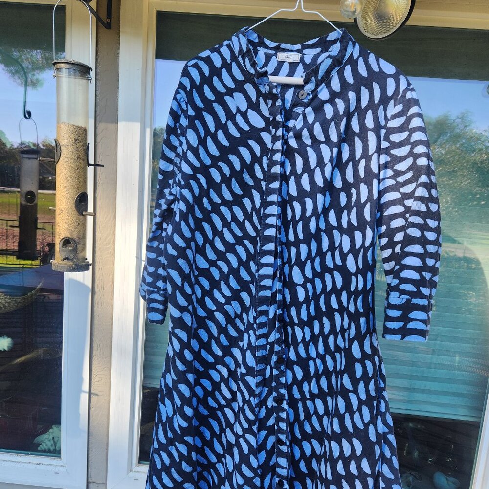Zuri XL dress, blue moon